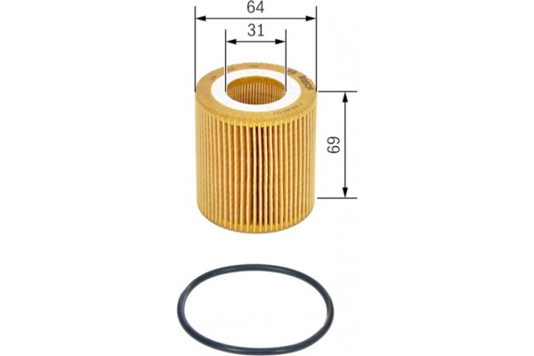 Bosch Φίλτρο Λαδιού - F 026 407 177