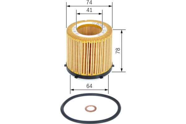 Bosch Φίλτρο Λαδιού - F 026 407 228