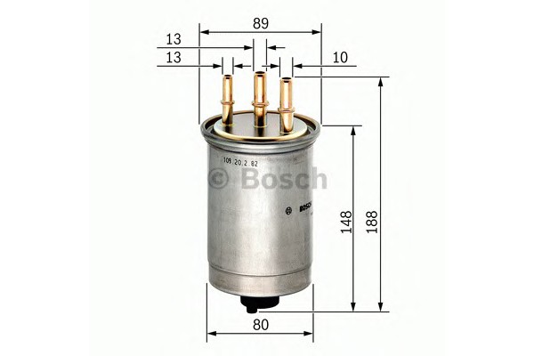 Bosch Φίλτρο Καυσίμου - 0 450 906 508