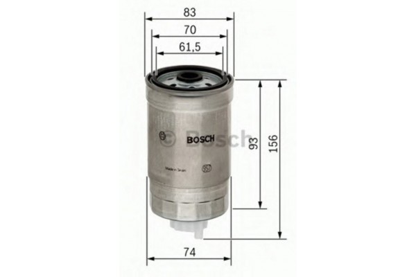 Bosch Φίλτρο Καυσίμου - 1 457 434 106