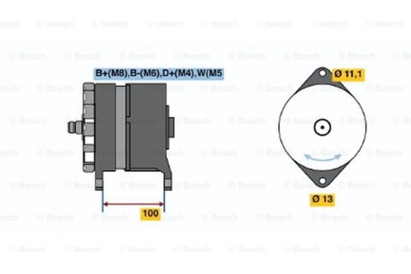 Bosch Γεννήτρια - 0 120 468 135