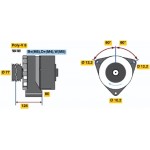 Bosch Γεννήτρια - 6 033 GB3 023
