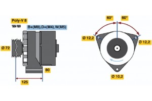Bosch Γεννήτρια - 0 120 469 115
