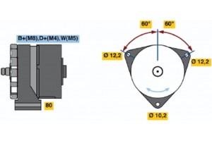Bosch Γεννήτρια - 0 120 469 982