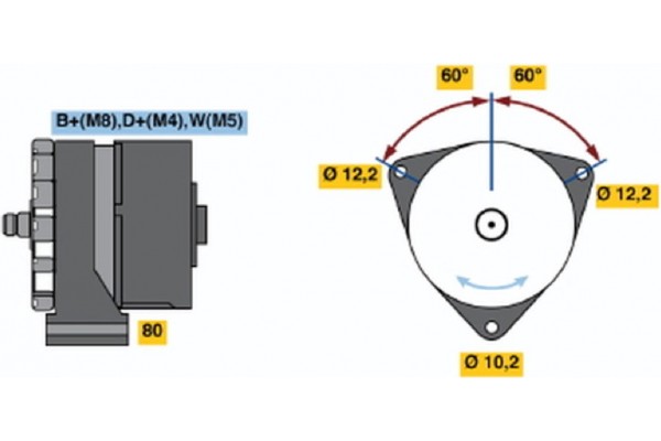 Bosch Γεννήτρια - 0 120 469 982