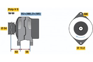 Bosch Γεννήτρια - 0 124 425 009