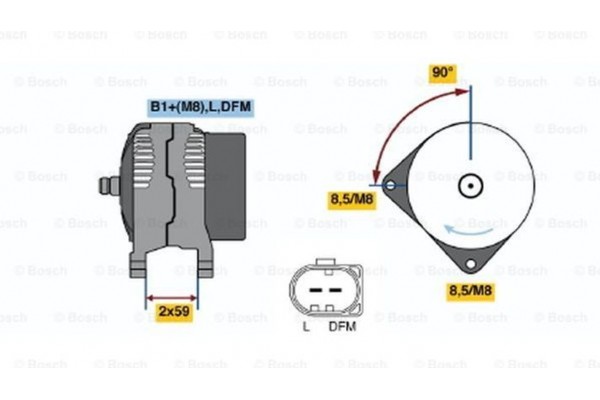 Bosch Γεννήτρια - 0 124 325 149