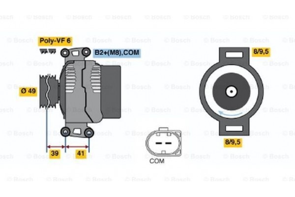 Bosch Γεννήτρια - 0 124 525 561