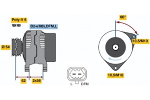 Bosch Γεννήτρια - 0 124 325 171