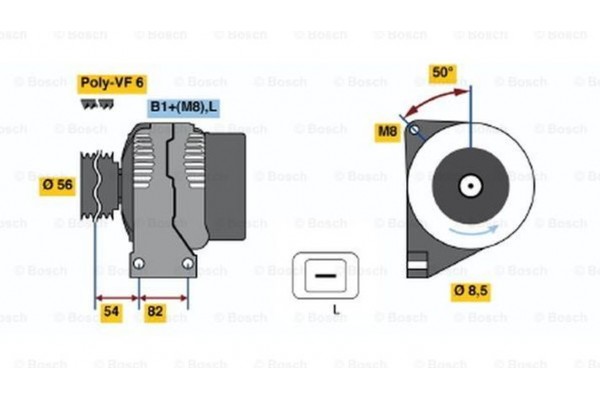 Bosch Γεννήτρια - 0 124 515 019