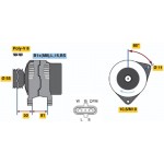 Bosch Γεννήτρια - 0 124 655 005