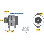 Bosch Γεννήτρια - 0 124 655 008