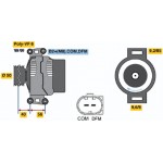 Bosch Γεννήτρια - 0 124 625 045