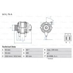 Bosch Γεννήτρια - 0 986 042 291