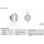 Bosch Γεννήτρια - 0 986 047 820