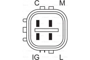 Bosch Γεννήτρια - 0 986 080 570