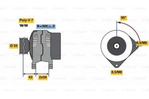 Bosch Γεννήτρια - 0 986 081 220
