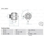Bosch Γεννήτρια - 0 986 082 230
