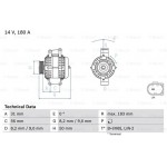 Bosch Γεννήτρια - 0 986 083 670