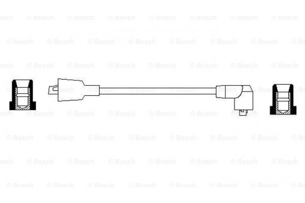 Bosch Καλώδιο Υψηλής Τάσης - 0 986 356 038