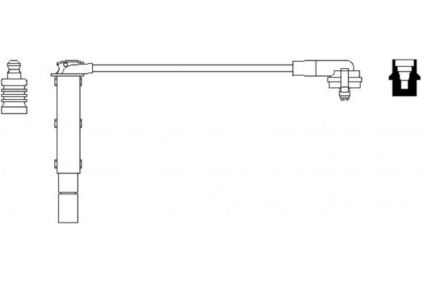 Bosch Καλώδιο Υψηλής Τάσης - 0 986 356 111
