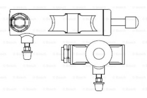 Bosch Κάτω Αντλία συμπλέκτη, Συμπλέκτης - 0 986 486 597