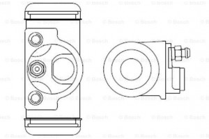 Bosch Κυλινδράκι Τροχού - F 026 002 372