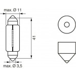 Bosch Λυχνία, Εσωτερικός Φωτισμός - 1 987 302 210