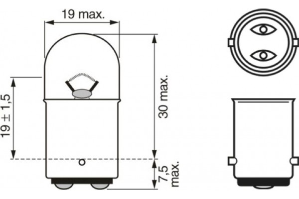 Bosch Λυχνία, Φλας - 1 987 302 237