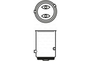 Bosch Λυχνία, Πίσω Φως Ομίχλης - 1 987 302 215