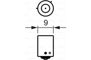 Bosch Λυχνία, Πίσω Φως Ομίχλης - 1 987 302 264