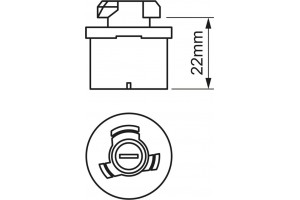 Bosch Λυχνία, Προβολείς Ομίχλης - 1 987 302 024