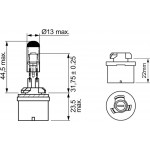 Bosch Λυχνία, Προβολείς Ομίχλης - 1 987 302 024