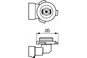 Bosch Λυχνία, Προβολείς Ομίχλης - 1 987 302 083