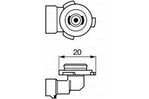 Bosch Λυχνία, Προβολείς Ομίχλης - 1 987 302 083