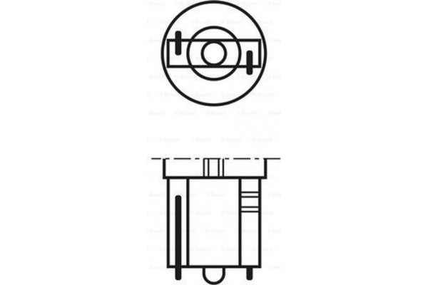 Bosch Λυχνία, συμπλ. Φωτισμός Φρένων - 1 987 302 240