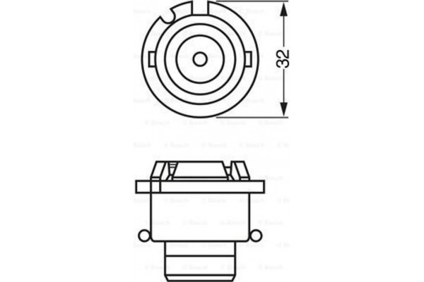 Bosch Λυχνία - 1 987 302 851