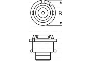 Bosch Λυχνία - 1 987 302 852