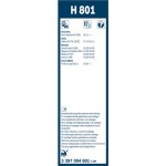 Bosch Μάκτρο Καθαριστήρα - 3 397 004 801