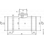 Bosch Μετρητής Μάζας Αέρα - 0 280 218 119