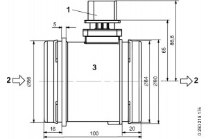 Bosch Μετρητής Μάζας Αέρα - 0 280 218 175
