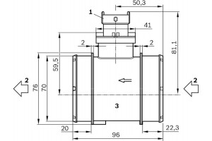 Bosch Μετρητής Μάζας Αέρα - 0 281 006 054