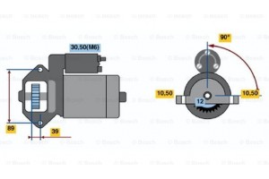 Bosch Μίζα - 0 001 109 324