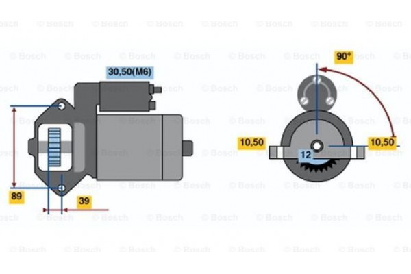 Bosch Μίζα - 0 001 109 324