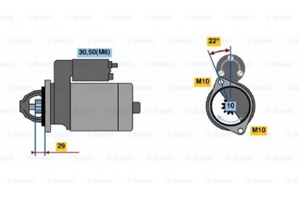 Bosch Μίζα - 0 001 115 049