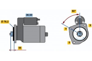 Bosch Μίζα - 0 001 125 031