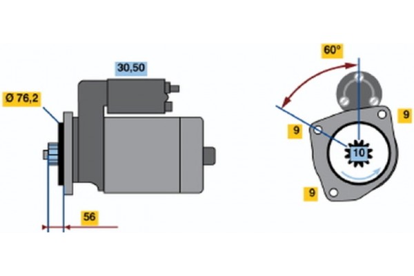 Bosch Μίζα - 0 001 125 031