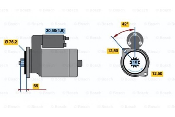 Bosch Μίζα - 0 001 125 605