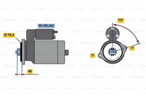 Bosch Μίζα - 0 001 121 412