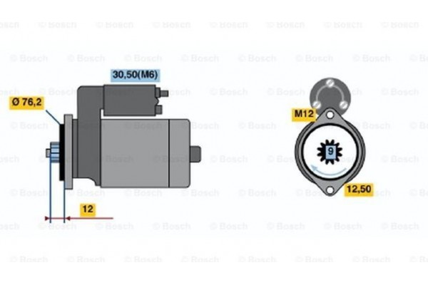 Bosch Μίζα - 0 001 123 002